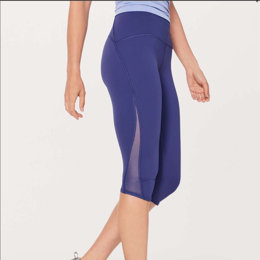 Lululemon Train Times Crop (17" )
